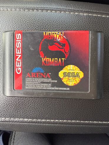 sega mega drive 2 kaset: SEGA Genesis üçün orijinal kartriclər paketi Daxildir: - Mortal