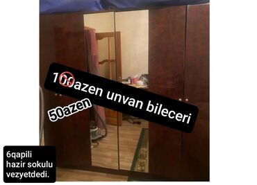 setqa qapilar: Yeni, 6 qapı Düz dolab, Şifonyer, Azərbaycan