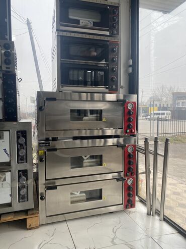 Печи, плиты: Печь для пиццы Внутренние размеры Напряжения 220/380 66*66. 2-ярус at lalafo.kg — 5 Печи, плиты: Печь для пиццы Внутренние размеры Напряжения 220/380 66*66. 2-ярус — 5