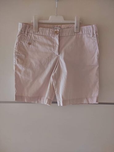 pantalone od viskoze: L (EU 40), Cotton, color - Pink, Single-colored