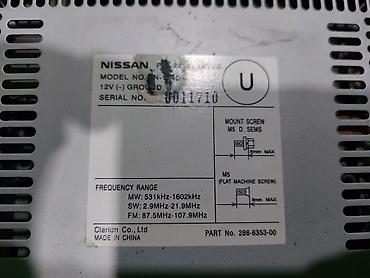 changan a05 adapter: Nissan sunny zavod istehsali maqnitafonu — 2