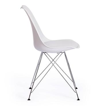 табиретка: Стул Eames (с металлическими опорами) 82х54х46 белый Есть в следующих — 3