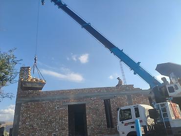 Автокран для строительных работ - Телескопический автокран на шасси
