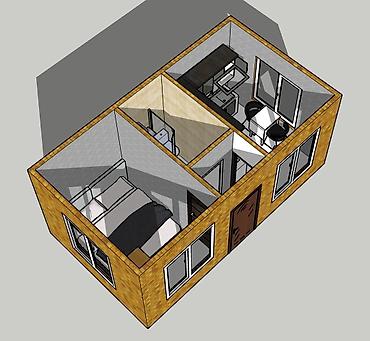 Строительство под ключ: Модульные дома из бетона — быстро, надёжно, на века! Гараж, баня — 10