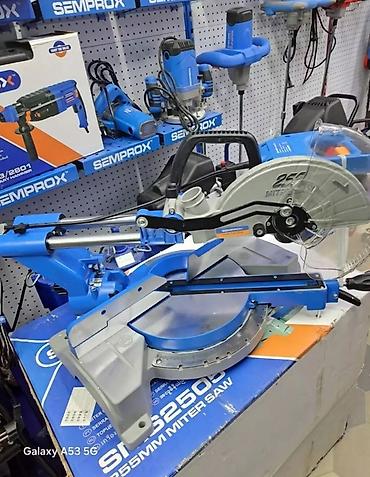 угларезы: Торцовочная пила с протяжкой SEMPPOX SRS250D, 255 мм - Тип — 1