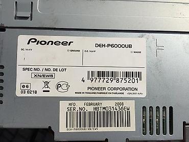 Магнитолдор: PiONEER DEH 6000 UB циклоп в хорошем состоянии. всё работает — 2