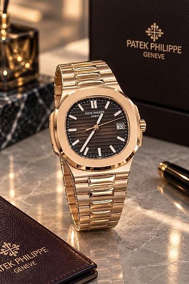 Qol saatları: Yeni, Qol saatı, Patek Phillipe, rəng - Yaşıl — 2