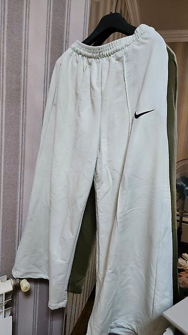 milli kişi geyimləri: İdman Şalvar, Nike, M, rəng - Ağ — 3