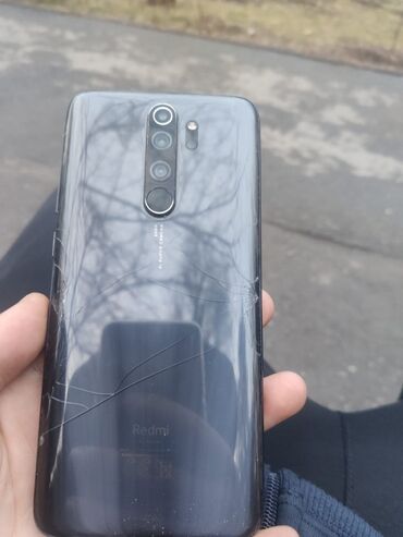 Redmi: Redmi, Redmi Note 8 Pro, Б/у, 128 ГБ, цвет - Серый, 2 SIM — 1