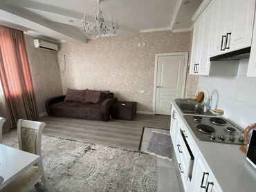 тоголок молдо фрунзе: 2 комнаты, 63 м², Элитка, 11 этаж, Евроремонт