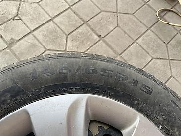 bbc disk: 195/65 R15 təkər dəsti və Hyundai orijinal qalpaklar - Ölçü: 195/65 — 1