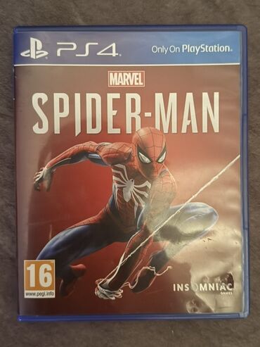 Xbox Series S: Marvel's Spider-Man, Ekşn, Disk, PS4 (Sony Playstation 4)