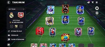 flame team: FIFA Mobile hesabı – güclü “My Team” heyəti - Komanda: Real Madrid — 1