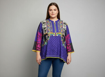 tuniki indyjskie allegro: Women's blouse, size XL