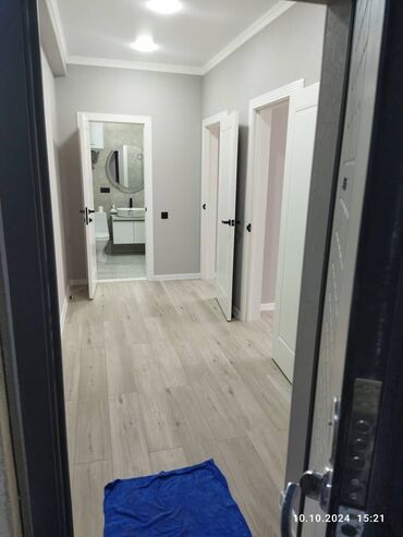 квартиры в канте продажа: 1 бөлмө, 43 кв. м, Элитка, 8 кабат, Евроремонт