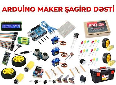 Digər oyun dəstləri: Arduino Maker Şagird Dəsti Bu dəst ilə edə biləcəkləriniz: - IoT — 1