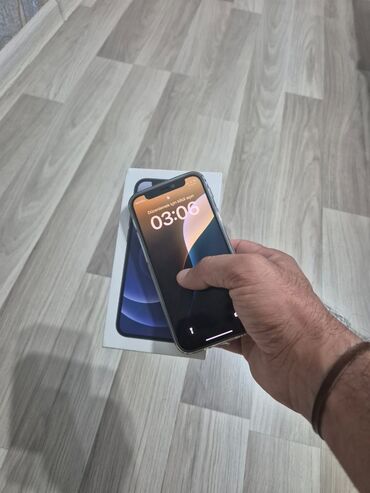Каменная вата: IPhone 12 mini, 256 ГБ, Black Titanium, Гарантия, Отпечаток пальца, Face ID