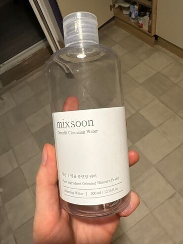 мебель для косметики для дома: Очищающая вода Mixsoon Centella Cleansing Water в прозрачной бутылке