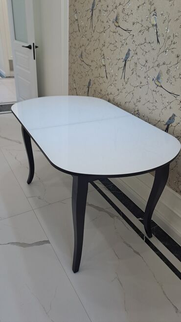 мебель байке: Кухонный Стол, цвет - Белый, Новый