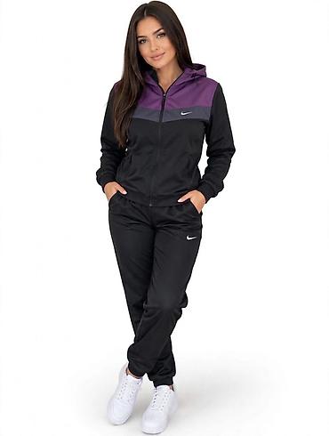 enter pantalone: Nike ženski trenerka set – jakna sa kapuljačom i donji deo - — 1