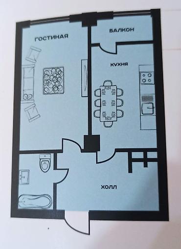 nova grant: 1 комната, 37 м², Технопарк Элитка, 10 этаж, ПСО (под самоотделку) — 2