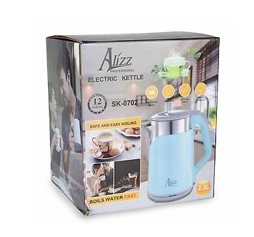 caydan caynik: №: 4540 Məhsulun adı: Elektrik çaydan Alizz SK-0702 Blue Brend: Alizz — 2