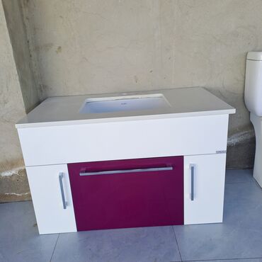 Mətbəx kranları: Brend:CRESTA (banyo mobilyasi) - Material nəmə davamlı mebel paneli