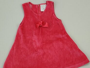 kamizelka futrzana różowa: Sukienka, 5.10.15, 0-3 m, stan - Idealny