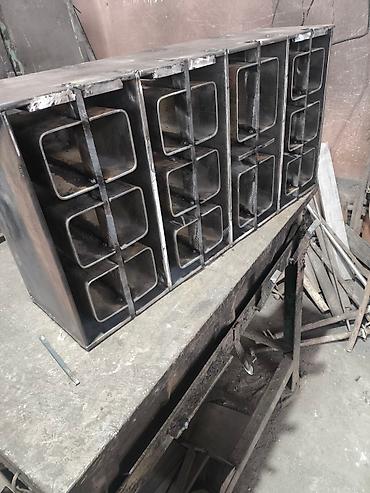 Производство пескоблоков: Матрицы на вибропресс. пескоблок станок. бетономешалка. пескоблок — 2