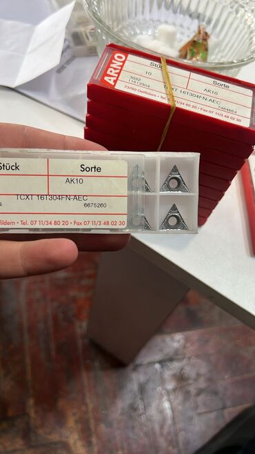 Rezaklar: Frezləmə kəsici lövhəsi dəmir, paslanmayan polad, çuqun, əlvan — 4