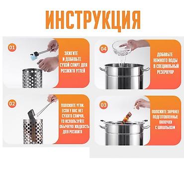 шашлык фарш: Шашлычница на углях Charcoal Grill купить в Бишкеке — компактный — 10