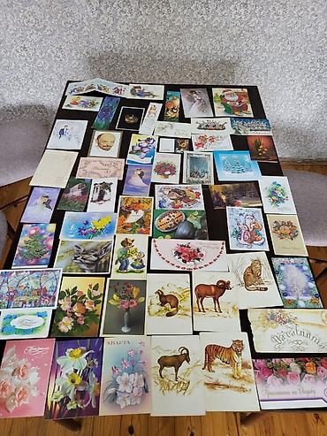 Müxtəlif kolleksiyalı antik açıqcalar, sovet dövründən açıqcalar