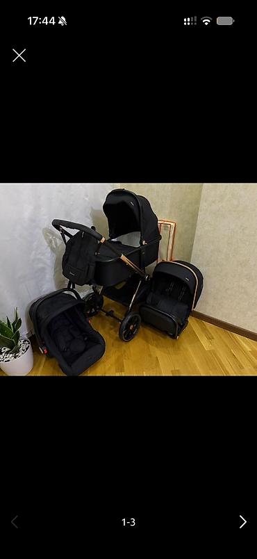 Uşaq arabası komplekti satilir. cox az istifade olunub