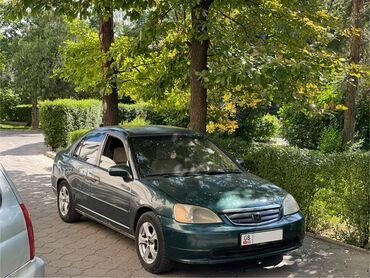 фит 2001: Honda Civic: 2001 г., 1.7 л, Автомат, Бензин