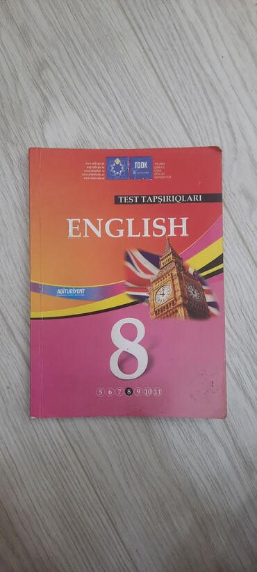 azerbaycan dili 8 ci sinif metodik vesait: İngilis dili 8 ci sinif test tapşırıqları
