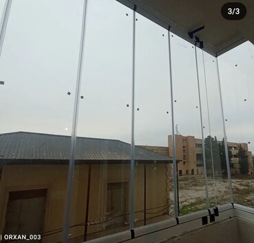 Balkonlar: Cam balkon Pvc Qapı Və Pəncərələrin sifarişi Yüksək Keyfiyyət — 13