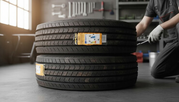 Təkərlər: Yeni Şin 385 / 65 / R 22,5 — 1