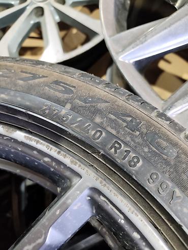 argb controller: Колеса в сборе 275 / 40 / R 18, Лето, Б/у, Комплект, Легковые, Литые, отверстий - 5 — 2