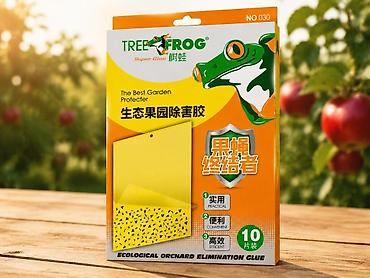 Дом и сад: Milçək yapışqanı 10 pcs FROG №030 Təsvir: TREE FROG Bağ Həşərat — 2