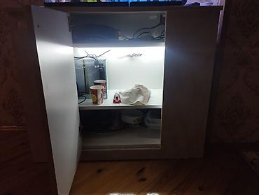 100x45x35 ölçüdə 126 l lik akvaryumdu 6mm şüşədən möhkəm