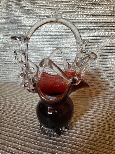 Ostali kućni dekor: Korpa, bоја - Bordo, Novo — 10