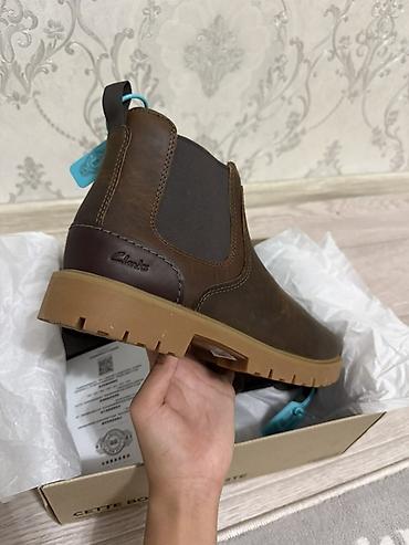 clark: Мужские ботинки, 44, Clarks, Новый, цвет - Коричневый, Самовывоз, Платная доставка — 3