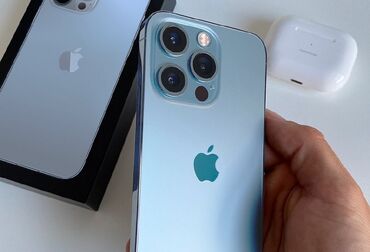 айфон 12 256гб: IPhone 13 Pro | 256 ГБ Синий | Защитное стекло, Чехол, Коробка | Lightning