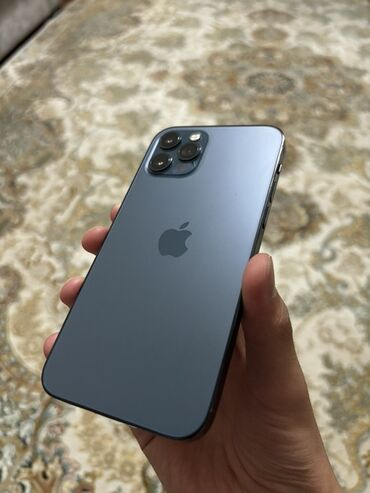 колер для воды: IPhone 12 Pro, 256 ГБ, Pacific Blue, Чехол