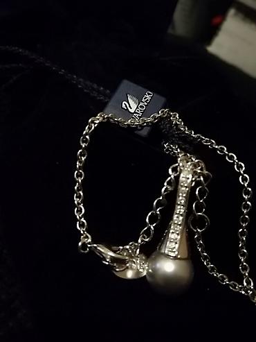 Ogrlice: Swarovski kristali i swarovski Uzgajani biser NOVO 2000 P R E L E P — 10