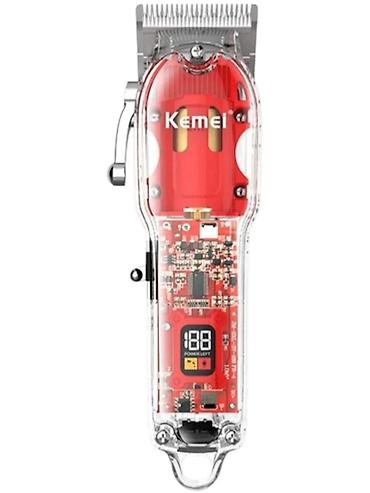 Бытовая техника: №: 12858 Məhsulun adı: Saç kəsim maşını Kemei KM-1751, Qırmızı — 1