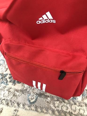 рюкзак adidas: Рюкзак Adidas, красный - Универсальный городской/спортивный рюкзак в — 2