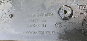 samolepljivi stiker: NOSAČ TABLICE BRANIKA G30/G31 ZA BMW SERIJA 5 | bmw 5 g30 g31 nosač — 1