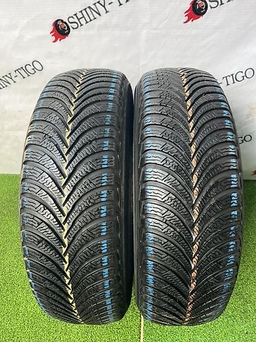 зимний шини: Шины 185 / 65 / R 15, Зима, Б/у, Пара, Легковые, Michelin — 1