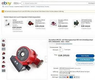 Pumpe za veš mašine: GRUNDFOS UPE 32-60 180 – elektronska cirkulaciona pumpa za grejanje - — 7